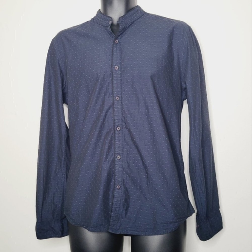Max Design Studio Exclusives Button Down Cotton Dress Shirt